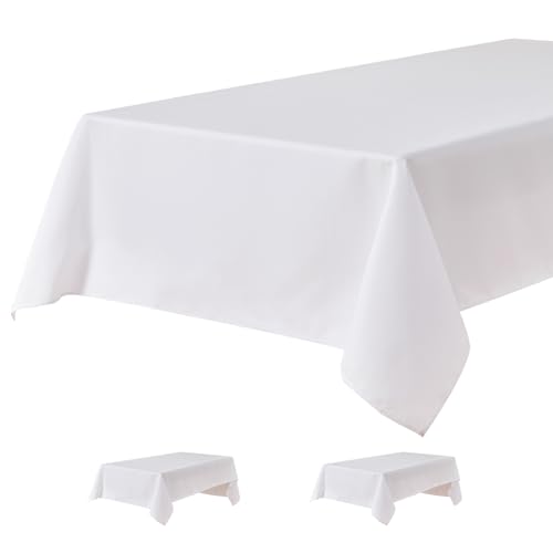 BALCONY & FALCON Rechteckige Tischdecke wasserdichte und schmutzabweisende Oxford-Tischdecke Maschinenwaschbare Tischdecke für Hochzeiten Feiertage Restaurants Partys und Gärten Weiß 140 x 180 cm BALCONY & FALCON Rechteckige Tischdecke wasserdichte und schmutzabweisende Oxford-Tischdecke Maschinenwaschbare Tischdecke für Hochzeiten Feiertage Restaurants Partys und Gärten Weiß 140 x 180 cm von BALCONY & FALCON