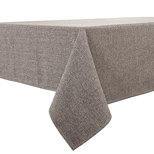 BALCONY & FALCON Tischdecke 145 x 215 cm Eckig Wasserdicht Tischdecke Leinenoptik Tischtuch abwaschbar Tischtuch Leinen Tischläufer Tischwäsche Eckig Braungrau BALCONY & FALCON Tischdecke 145 x 215 cm Eckig Wasserdicht Tischdecke Leinenoptik Tischtuch abwaschbar Tischtuch Leinen Tischläufer Tischwäsche Eckig Braungrau von BALCONY & FALCON