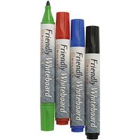 BALLOGRAF® Friendly Fine Whiteboard-Marker-Set farbsortiert 2,0 - 3,0 mm, 4 St. von BALLOGRAF®