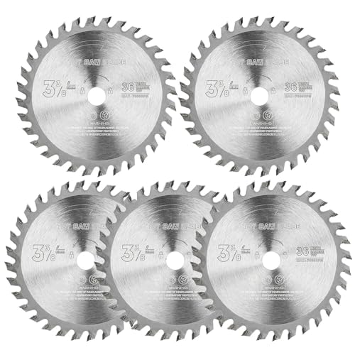5 Stück Kreissägeblatt Ø 85x10mm 36 Zähne Holz Kreissägeblätter HM Hartmetall Sägeblatt für Mini Handkreissäge TCT schneiden Wechselzahn Holzkreissägeblatt 5 Stück Kreissägeblatt Ø 85x10mm 36 Zähne Holz Kreissägeblätter HM Hartmetall Sägeblatt für Mini Handkreissäge TCT schneiden Wechselzahn Holzkreissägeblatt von BALUGAEA