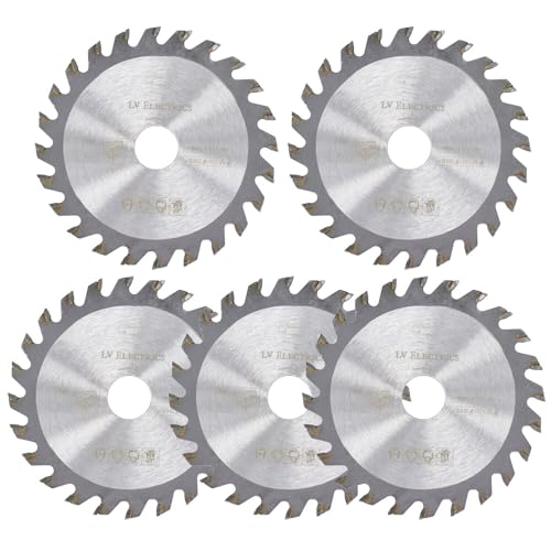 5 Stück Kreissägeblatt Ø 85x15mm 24 Zähne Holz Kreissägeblätter HM Hartmetall Sägeblatt für Mini Handkreissäge TCT schneiden Wechselzahn Holzkreissägeblatt 5 Stück Kreissägeblatt Ø 85x15mm 24 Zähne Holz Kreissägeblätter HM Hartmetall Sägeblatt für Mini Handkreissäge TCT schneiden Wechselzahn Holzkreissägeblatt von BALUGAEA
