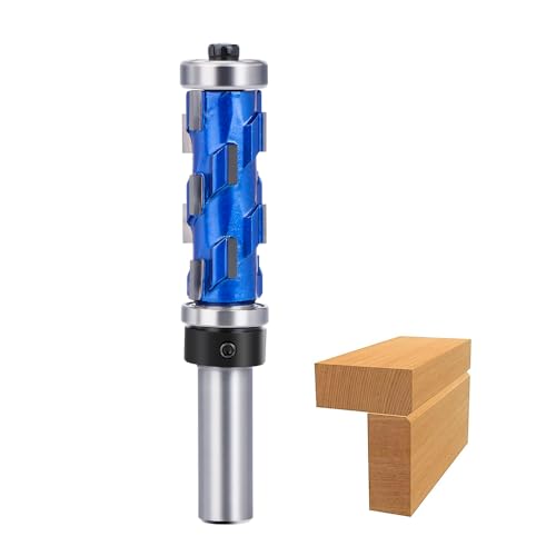 Bündigfräser 12mm Schaft Kopierfräser Kugellager Oberfräser Nutfräser Für Holz Fräser-Bits für Holzbearbeitung Massivholz Handoberfräse und Oberfrästisch 19,05 x 44,5mm Bündigfräser 12mm Schaft Kopierfräser Kugellager Oberfräser Nutfräser Für Holz Fräser-Bits für Holzbearbeitung Massivholz Handoberfräse und Oberfrästisch 19,05 x 44,5mm von BALUGAEA