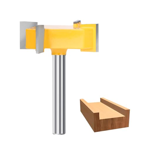 Planfräser 4 Flöten 6mm Schaft Holzfräser Reinigung Fräser Spoilboard Oberfräse CNC Plattenfräser Fräser Hobelfräser für Holz Oberflächenholzbearbeitung Schnitthöhe 12.7mm Planfräser 4 Flöten 6mm Schaft Holzfräser Reinigung Fräser Spoilboard Oberfräse CNC Plattenfräser Fräser Hobelfräser für Holz Oberflächenholzbearbeitung Schnitthöhe 12.7mm von BALUGAEA