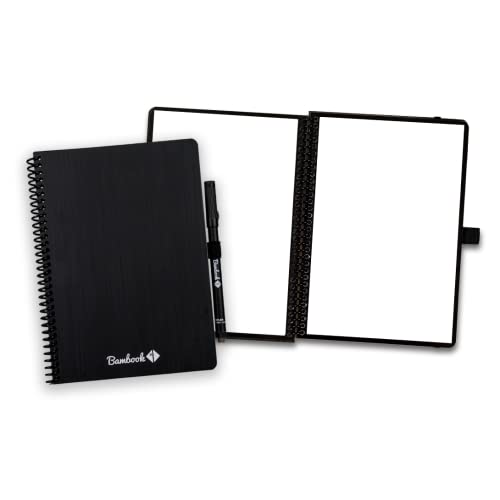 BAMBOOK Classic Notizbuch Original - A5 - Blanko, Wiederverwendbares Notizbuch, Notizblock, Reusable Notebook von BAMBOOK