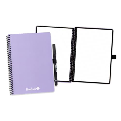 BAMBOOK Veluwe Colourful Notizbuch - Lilac - A5 - Dotted von BAMBOOK