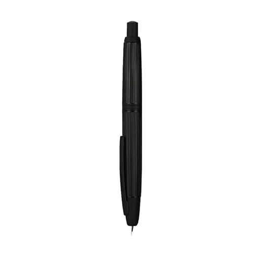 BANDKIT Füllfederhalter, einziehbar, EF/F-Spitze, niedliches Farbdesign, Metall-Schreibtintenstift für Studenten, Geschenk (11, EF 0,38 mm) von BANDKIT