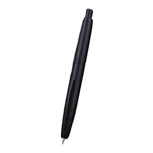 BANDKIT Füllfederhalter, einziehbare EF/F-Spitze, niedliches Farbdesign, Metall-Schreibtintenstift für Studenten, Geschenk (03, EF 0,38 mm) von BANDKIT