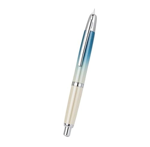 BANDKIT Füllfederhalter, einziehbare EF/F-Spitze, niedliches Farbdesign, Metall-Schreibtintenstift für Studenten, Geschenk (09, F 0,5 mm), 10 Stück von BANDKIT