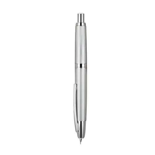 BANDKIT Füllfederhalter, einziehbare EF/F-Spitze, niedliches Farbdesign, Metall-Schreibtintenstift für Studenten, Geschenk (12, F 0,5 mm) von BANDKIT