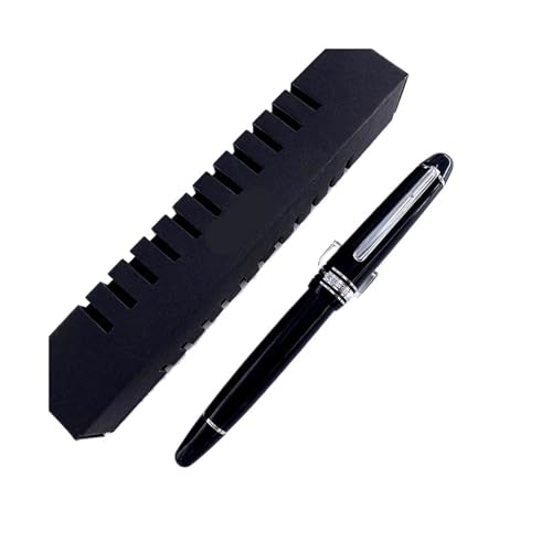 BANDKIT Klassischer Füllfederhalter aus Kunstharz, Schreibwaren, Büro, Business, Schulbedarf, Tintenstifte zum Schreiben von Unterschriften, Geschenk (A,F 0,5 mm) von BANDKIT