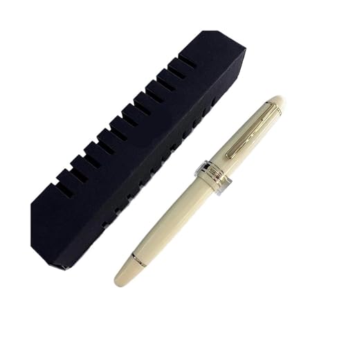 BANDKIT Klassischer Füllfederhalter aus Kunstharz, Schreibwaren, Büro, Business, Schulbedarf, Tintenstifte zum Schreiben von Unterschriften, Geschenk (B,EF 0,38 mm) von BANDKIT