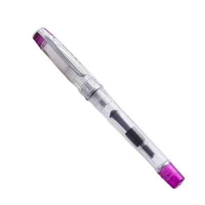 BANDKIT Transparenter Füllfederhalter, extra feine Feder, 0,38 mm, für Studenten, Praxis, Schreiben, Schreiben, Stifte, Schule, Bürobedarf, 1 Stück von BANDKIT