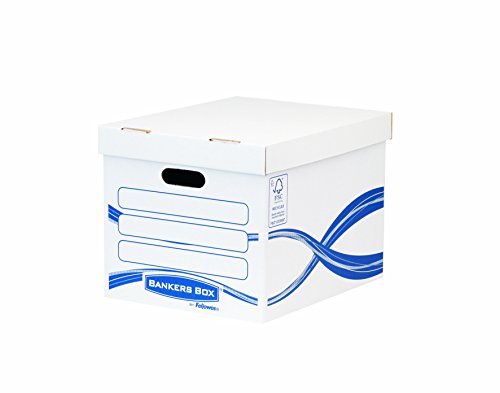 Bankers Box 4460801 Standard Archivbox, 100% recycelt, 10-er Pack Bankers Box 4460801 Standard Archivbox, 100% recycelt, 10-er Pack von BANKERS BOX