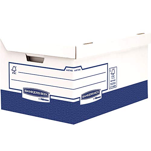 Bankers Box 4474601 – Behälter Flip Top Maxi Heavy Duty, Schwerlast, 10 Stück, 287 x 378 x 545 mm Bankers Box 4474601 – Behälter Flip Top Maxi Heavy Duty, Schwerlast, 10 Stück, 287 x 378 x 545 mm von BANKERS BOX