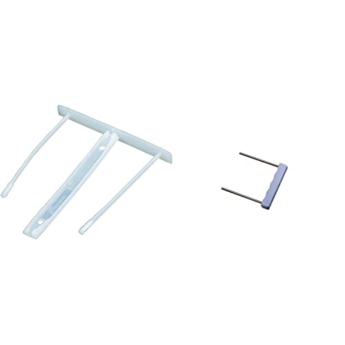 BANKERS BOX Abheftbügel, Archivclip mit 85 mm Armlänge und Deckleiste, aus 100% recyceltem Plastik, weiß, Packung mit 100 Stück & Leitz Umfüller für Ordner, Kunststoff-Griff mit zwei Metallröhrchen BANKERS BOX Abheftbügel, Archivclip mit 85 mm Armlänge und Deckleiste, aus 100% recyceltem Plastik, weiß, Packung mit 100 Stück & Leitz Umfüller für Ordner, Kunststoff-Griff mit zwei Metallröhrchen von BANKERS BOX