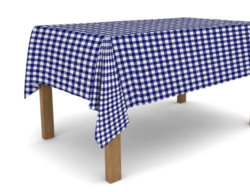 Banzaii Tischdecke aus Wachstuch, schmutzabweisend, Sonnen- und wetterfest, leicht auf die gewünschte Größe zuzuschneiden - Kariert Blau 140 x 300 cm Banzaii Tischdecke aus Wachstuch, schmutzabweisend, Sonnen- und wetterfest, leicht auf die gewünschte Größe zuzuschneiden - Kariert Blau 140 x 300 cm von BANZAII TEXTILE INNOVATOR ONLINE