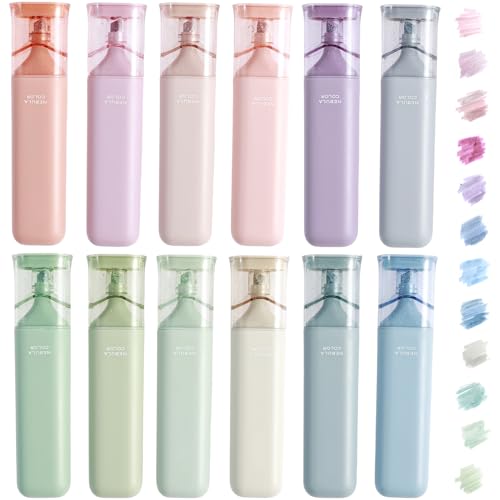 BAODBF 12 Stück Mini Textmarker,Umweltfreundliche Materialien,Leuchtstifte 12 Farben,Marker Set für Lesen und Schreiben BAODBF 12 Stück Mini Textmarker,Umweltfreundliche Materialien,Leuchtstifte 12 Farben,Marker Set für Lesen und Schreiben von BAODBF