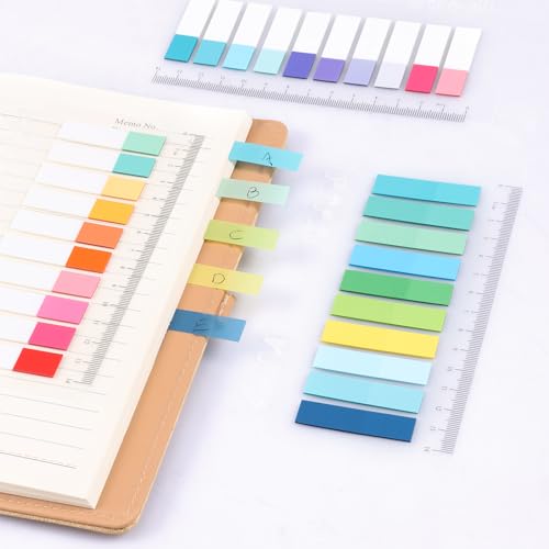 BAODBF 4000 Stück PET -Zeichen hier Aufkleber Wasserschutzzeichen hier Tab Fast Search Index Label Löschklassifizierung Label Aufkleber für Dokument von BAODBF