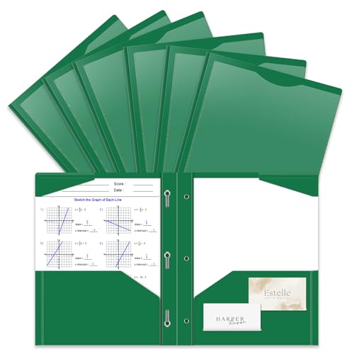 BAOFALI Kunststoffmappe, A4, 2 Taschen und 3 Zinken, 2 Kartenfächer, langlebig, reißfest, strapazierfähig, mit Zinken, farbige Zinken, Ordner für Schule und Offizier, 6 Stück BAOFALI Kunststoffmappe, A4, 2 Taschen und 3 Zinken, 2 Kartenfächer, langlebig, reißfest, strapazierfähig, mit Zinken, farbige Zinken, Ordner für Schule und Offizier, 6 Stück von BAOFALI