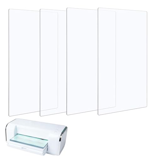 Polycarbonat-Schneidepads für BSP & BS Switch Stanzmaschine, transparent, kompatible Pads zum Prägen und Basteln (32,4 x 22,2 x 0,3 cm), 4 Stück von BAOFALI