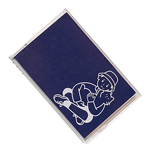 100 Blätter Cartoon Memo Notes, Mini Decorative Memo Paper, Hilft bei der Organisierenden und Effizienten, Glatten Oberflächen für Einfache Schreiben, Tragbare, Vielseitige Kunststoffbox (BLUE) von BAOFUYA
