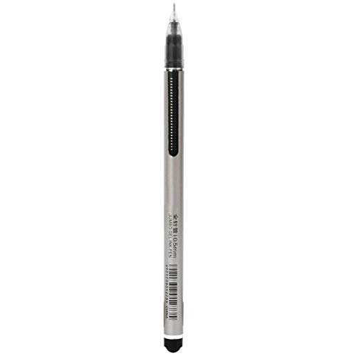 BAOFUYA 0,5 -mm -Gel -Stift -Set, Nachfüllschild mit Großer Kapazitäts -Nachfüllschild Stiftstiftungsbüro -Vorräte, Leichte Tinte, Komfortabler Griff, Ideal für Schule, Büro, Tägliches (BLACK) von BAOFUYA