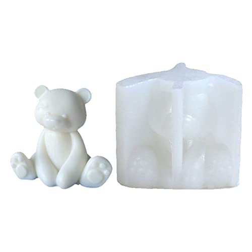 BAOFUYA 3D Bärenform Silikonform Zur Seifenherstellung, DIY Backen Silikonformen für Handgemachtes Harz Handwerk DIY BAOFUYA 3D Bärenform Silikonform Zur Seifenherstellung, DIY Backen Silikonformen für Handgemachtes Harz Handwerk DIY von BAOFUYA