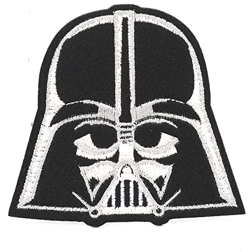 BAOFUYA 6pcs Schädel Skelettkleidung Patch Eisen auf Applique DIY T -Shirt -Kleid Stoff Aufkleber, Accessoires für Kleidung, Bekleidung, Kleidungsstück (Hat Ghost Head) von BAOFUYA