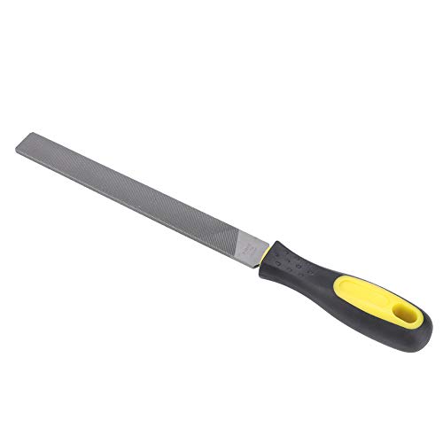 BAOFUYA Eine Flache Datei -Affäre mit Einer Soft Cut -Kapazität, Komfortable Mitgliedschaft ohne Ausrutschen, Geeignet für den Ingenieurworkshop, 1 X 1 Stahldatei (8 Zoll dicke Zähne flache Datei von BAOFUYA