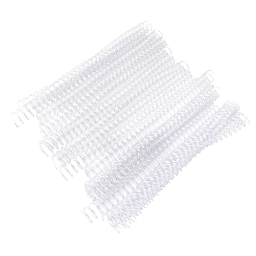 BAOFUYA Hochwertiger Plastik -Verbindungsring für A4 -Papier, Wiederverwendbarer Federspiralring für die Organisation von Dokumenten, Biaise Ring mit Feiglingblättern von 20 Stk 30 Löcher (19 mm*30 BAOFUYA Hochwertiger Plastik -Verbindungsring für A4 -Papier, Wiederverwendbarer Federspiralring für die Organisation von Dokumenten, Biaise Ring mit Feiglingblättern von 20 Stk 30 Löcher (19 mm*30 von BAOFUYA