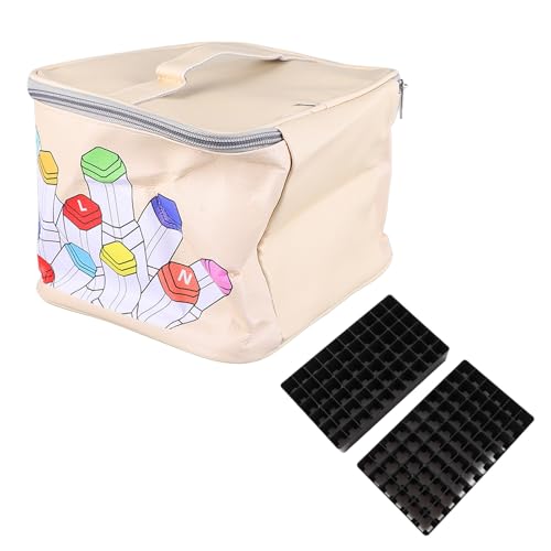 BAOFUYA Marker Hülle 120 Lagerhalter Langlebige Große Öffnung 120 Schlitzmarker Stift für Reise Make -up -Künstler PU Leder BAOFUYA Marker Hülle 120 Lagerhalter Langlebige Große Öffnung 120 Schlitzmarker Stift für Reise Make -up -Künstler PU Leder von BAOFUYA