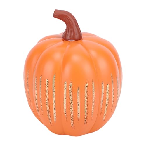 BAOFUYA Twinkle Light Pumpkin, Tischkernstück Dekorative Schärfe Kreation Kompaktes Licht auf kürbisfrucht für Herbst Thanksgivingernte (10x8x8cm/3.9x3.1x3.1in) von BAOFUYA