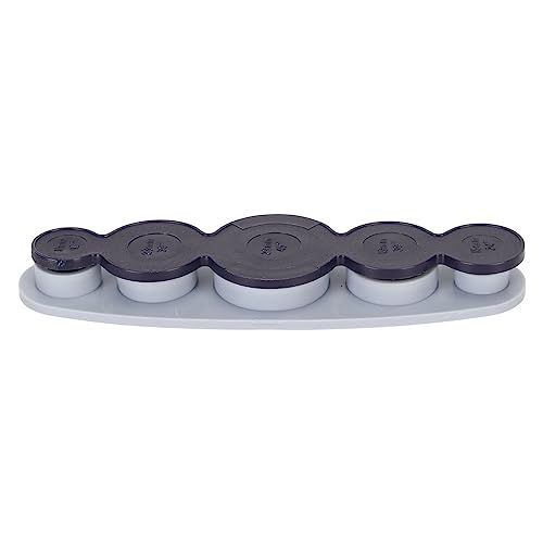 BAOFUYA Universal Cover Button Maker Kit Quick & Durable 5 Größen für DIY -Projekte in Stickerei, Quilt (Haushalt, Kunststoff, 1 PC) von BAOFUYA