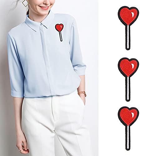 Gestickter Patch -Nähaufkleber, 6pcs/Set -Stoffabzeichen, DIY Schmuckstücke Spezialform Design, Schmücken Ihre Kleidung, Hüte, Taschen, Jacken, Hemden mit Bunte Dekoration für, (#2) von BAOFUYA