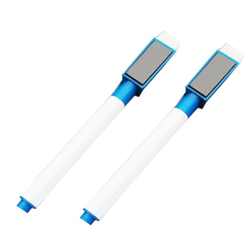 Magnet Fine Tipp Whiteboard-Marker, Trockenerase-Marker mit Radiergummi, Kreativitätsverbesserung, Geruchlos, Sauberer Erlebnis, Eingebauter Radiergummi, für Erwachsene, Vielseitiger Gebrauch, (BLUE) Magnet Fine Tipp Whiteboard-Marker, Trockenerase-Marker mit Radiergummi, Kreativitätsverbesserung, Geruchlos, Sauberer Erlebnis, Eingebauter Radiergummi, für Erwachsene, Vielseitiger Gebrauch, (BLUE) von BAOFUYA