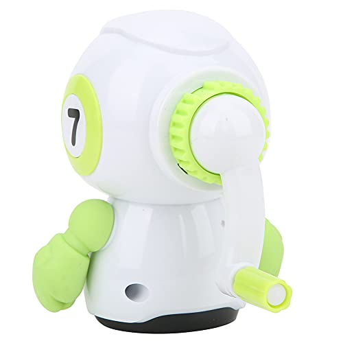 Manuelles Bleistiftschärfer, Roboterform -Bleistiftschärfer mit Hoher Qualität, Niedrigem Geräusch, Einfach zu Bedienen für Schüler, Klassenzimmerfreundlich, Grün Manuelles Bleistiftschärfer, Roboterform -Bleistiftschärfer mit Hoher Qualität, Niedrigem Geräusch, Einfach zu Bedienen für Schüler, Klassenzimmerfreundlich, Grün von BAOFUYA