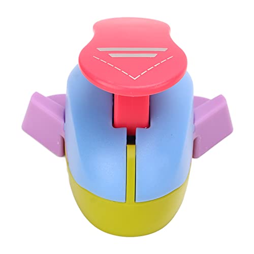 Punch Craft DIY-Werkzeug, Scrapbook Corner Cutter Punch, Papierecke Rounder ABS-Metallmaterial Multi-Zweck, Musterstempel, Arbeitsspeicher-Griff, Festes und Bequemes Design, (Rechte Ecke) von BAOFUYA