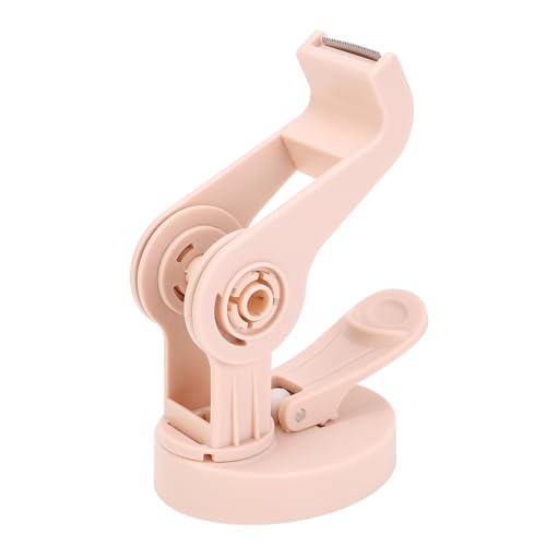 TapelabelDispenser Gezackter Blattklebebandspender mit Saugnapfbecher, Vielseitig, Passt Sich Leicht an Verschiedene Höhen und Orientierungen für den Gebrauch von Home Office an (PINK) von BAOFUYA