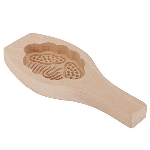 Wood Mooncake-Schimmel, Süßes Design, Lebensmittelmaterial, Einfach zu Bedienen für DIY-Backen mit Fischrundpfirsich für Chinesisches Festival (#4) von BAOFUYA