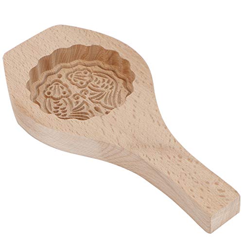 Wood Mooncake-Schimmel, Süßes Design, Lebensmittelmaterial, Einfach zu Bedienen für DIY-Backen mit Fischrundpfirsich für Chinesisches Festival (#5) von BAOFUYA