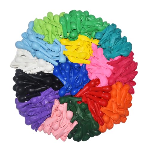 Regenbogen-Luftballons, 12,7 cm, 15 Stück, verschiedene Farben, Latex-Ballons, Mini-Ballons, mehrfarbig, kleine Luftballons für Geburtstag, Hochzeit, Babyparty, Jubiläen, Party-Dekorationen, 1500 Regenbogen-Luftballons, 12,7 cm, 15 Stück, verschiedene Farben, Latex-Ballons, Mini-Ballons, mehrfarbig, kleine Luftballons für Geburtstag, Hochzeit, Babyparty, Jubiläen, Party-Dekorationen, 1500 von BAOKUANHU