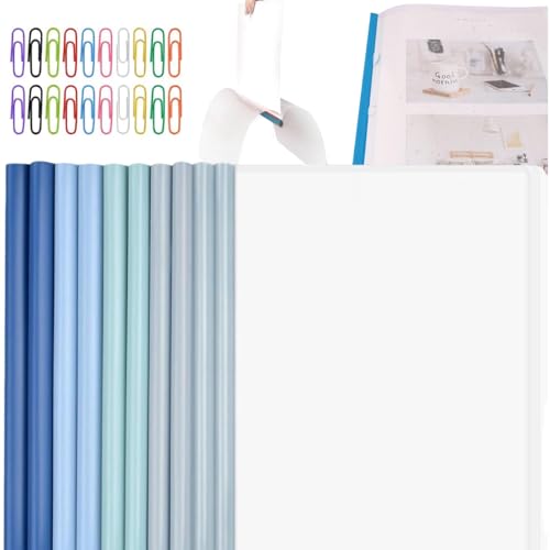 A4 Sliding Bar Binder,10Stk Transparente Schiebe Ordner,Klar Berichtsordner,Bericht Abdeckungen Ordner,Transparente Dokumentenordner,für Büro, Zuhause,10 Feuilles Dossier Coulissante Transparent A4 Sliding Bar Binder,10Stk Transparente Schiebe Ordner,Klar Berichtsordner,Bericht Abdeckungen Ordner,Transparente Dokumentenordner,für Büro, Zuhause,10 Feuilles Dossier Coulissante Transparent von BAOSROY
