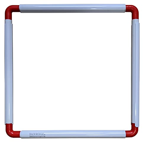 BaouRouge Universal-Clip Rahmen für Stickerei, Quilten, Kreuzstich, Nadelspitze, Seidenmalerei, etc. - 30cm x 30cm BaouRouge Universal-Clip Rahmen für Stickerei, Quilten, Kreuzstich, Nadelspitze, Seidenmalerei, etc. - 30cm x 30cm von BaouRouge