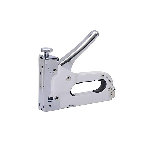 Nagelpistole, 3-in-1-Heftgerät for Möbel, manuelle Nagelpistole for die Holzbearbeitung, Polstermöbel, Holzarbeiten, Industrieschreinerei für Werkstatt und Haus(Only Nail Gun) von BASSFLY