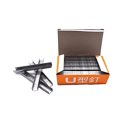 Nagelpistole, Manueller Hochleistungs-Handnagelpistolen-Möbelhefter for Holztür-Polstertacker-Werkzeuge für Werkstatt und Haus(2000Pcs U-Staples) von BASSFLY