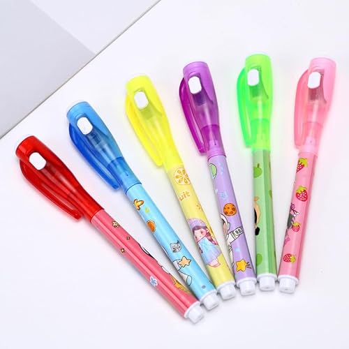 BASTOUR Zauberstifte Kinder, 24 Stück UV Stift, Geheimstift mit UV Licht Kinder, Geheimstift Notizbuch Partytüte Füller für Jungen und Mädchen, Halloween und Weihnachten BASTOUR Zauberstifte Kinder, 24 Stück UV Stift, Geheimstift mit UV Licht Kinder, Geheimstift Notizbuch Partytüte Füller für Jungen und Mädchen, Halloween und Weihnachten von BASTOUR