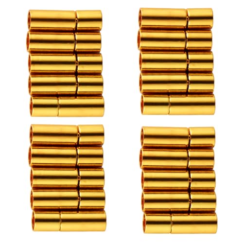 20Stücke DIY Armbandschnalle Goldene Schmuckverschlüsse für Armbänder und DIY Handarbeiten Innendurchmesser Langlebig und Hautfreundlich von BATHVEVE