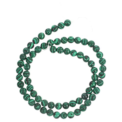 BATHVEVE 1 Malachit Armbandperlen Herstellung Natürlicher Kleiner Perlen DIY Runde Perlen Lose Perlen Stein Abstandsperlen Unregelmäßige Steinperlen Halskettenmaterial Perlen von BATHVEVE