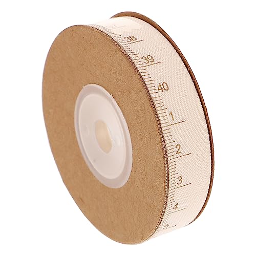 BATHVEVE 1 Rolle DIY Baumwollband mit Maßstab Geschenkverpackungsband für Kreative Handwerksprojekte für Weihnachten und Besondere Anlässe BATHVEVE 1 Rolle DIY Baumwollband mit Maßstab Geschenkverpackungsband für Kreative Handwerksprojekte für Weihnachten und Besondere Anlässe von BATHVEVE