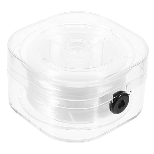 BATHVEVE 1 Rolle Elastische Schnur für Schmuckherstellung Weiß DIY Armband Schnur für und Schmuck Strapazierfähige und Dehnbare Perlenkordel von BATHVEVE